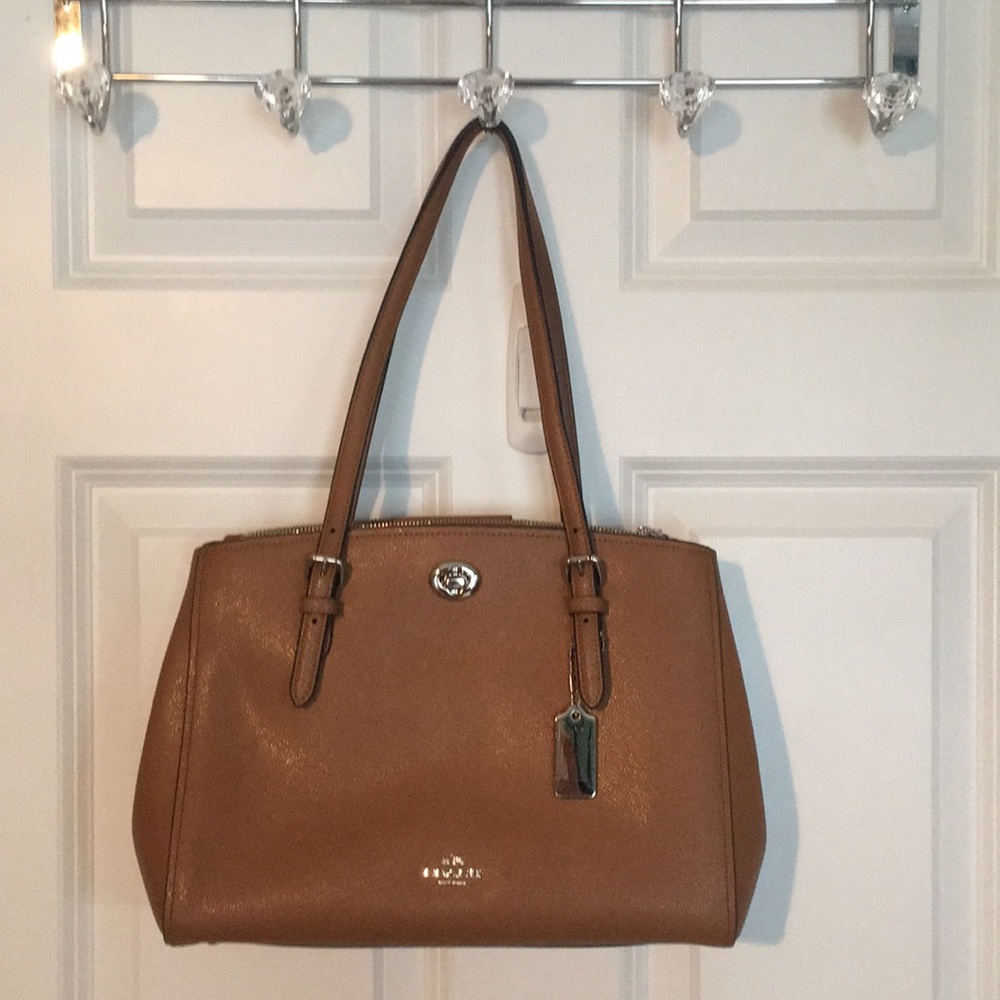 Leather Coach bag